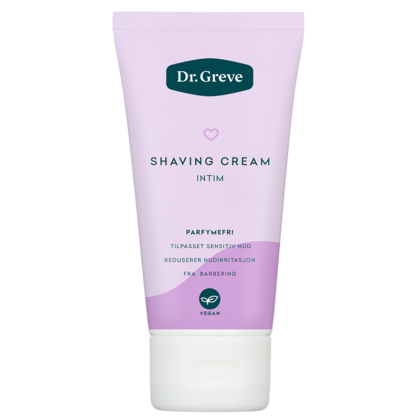 Dr. Greve Intim Shaving Cream. FOTO